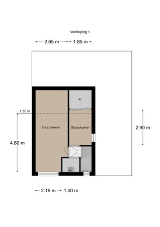 Floorplan - Ir Em Mélottestraat 17, 6291 HD Vaals
